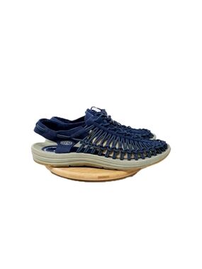 KEEN UNEEK Navy Rope Sandals Mens Size 11 Blue